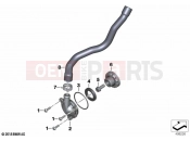 BMW Motorrad BMW 2023 R models R 1250 GS Adv. 21 (0M10) Engine ventilation | Engine ventilation