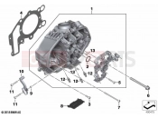 BMW Motorrad BMW 2023 R models R 1250 GS Adv. 21 (0M10) Cylinder head | Cylinder head