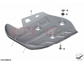 BMW Motorrad BMW 2023 R models R 1250 GS Adv. 21 (0M10) Engine, assembly-protection components | Engine, assembly-protection components