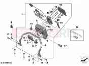 BMW Motorrad BMW 2023 R models R 1250 GS Adv. 21 (0M10) Retrofit, navigation preparation | Retrofit, navigation preparation