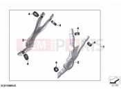 BMW Motorrad BMW 2023 R models R 1250 GS Adv. 21 (0M10) Frame guard 