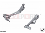 BMW Motorrad BMW 2023 R models R 1250 GS Adv. 21 (0M10) Pedal | Pedal