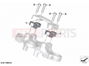 BMW Motorrad BMW 2023 R models R 1250 GS Adv. 21 (0M10) Handlebar extension | Handlebar extension