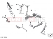 BMW Motorrad BMW 2023 R models R 1250 GS Adv. 21 (0M10) Option 719 Billet pack | Option 719 Billet pack