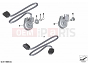 BMW Motorrad BMW 2023 R models R 1250 GS Adv. 21 (0M10) Switch, side stand | Switch, side stand
