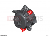 BMW Motorrad BMW 2023 R models R 1250 GS Adv. 21 (0M10) Multifunction switch left button black | Multifunction switch left button black