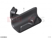 BMW Motorrad BMW 2023 R models R 1250 GS Adv. 21 (0M10) Cable guide | Cable guide