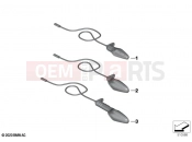 BMW Motorrad BMW 2023 R models R 1250 GS Adv. 21 (0M10) LED turn indicators front | LED turn indicators front