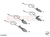 BMW Motorrad BMW 2023 R models R 1250 GS Adv. 21 (0M10) LED turn indicators, rear | LED turn indicators, rear