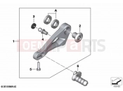 BMW Motorrad BMW 2021 R models R 1250 RS 19 (0J81, 0J83) Outer gearshift parts 3 | Outer gearshift parts 3