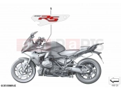 BMW Motorrad BMW 2021 R models R 1250 RS 19 (0J81, 0J83) Stick-on label | Stick-on label