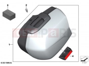 BMW Motorrad BMW 2021 R models R 1250 RS 19 (0J81, 0J83) Touring case | Touring case