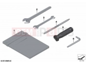 BMW Motorrad BMW 2021 R models R 1250 RS 19 (0J81, 0J83) Additional tool kit 2 | Additional tool kit 2