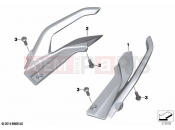 BMW Motorrad BMW 2021 R models R 1250 RS 19 (0J81, 0J83) Grab handles | Grab handles