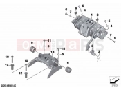 BMW Motorrad BMW 2021 R models R 1250 RS 19 (0J81, 0J83) Seat bench locking system | Seat bench locking system
