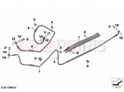 BMW Motorrad BMW 2021 R models R 1250 RS 19 (0J81, 0J83) Brake lines | Brake lines