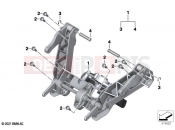 BMW Motorrad BMW 2021 R models R 1250 RT 20 (0L01, 0L03) Windshield adjustment | Windshield adjustment