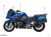 BMW Motorrad BMW 2021 R models R 1250 RT 20 (0L01, 0L03) Stick-on label | Stick-on label