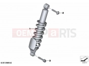 BMW Motorrad BMW 2021 R models R 1250 RT 20 (0L01, 0L03) Spring strut, front | Spring strut, front