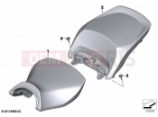 BMW Motorrad BMW 2021 R models R 1250 RT 20 (0L01, 0L03) Seat bench 2 | Seat bench 2