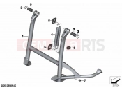 BMW Motorrad BMW 2021 R models R 1250 RT 20 (0L01, 0L03) Centre stand | Centre stand