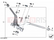 BMW Motorrad BMW 2021 R models R 1250 RT 20 (0L01, 0L03) Handlebar 2 | Handlebar 2