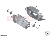 BMW Motorrad BMW 2021 R models R 1250 RT 20 (0L01, 0L03) Headlight trims | Headlight trims