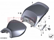 BMW Motorrad BMW 2023 R models R 1250 RT 20 (0L01, 0L03) Bench, heated 2 | Bench, heated 2