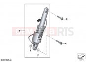 BMW Motorrad BMW 2023 R models R 1250 RT 20 (0L01, 0L03) Spring strut ESA front | Spring strut ESA front
