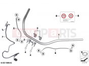 BMW Motorrad BMW 2021 R models R 18 (0L11, 0L13) Handlebars Beach Bar and riser 2 | Handlebars Beach Bar and riser 2