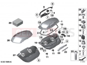 BMW Motorrad BMW 2022 R models R 18 B (0L31, 0L33) Suitcase 2 | Suitcase 2
