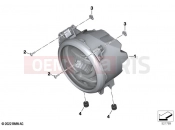 BMW Motorrad BMW 2022 R models R 18 B (0L31, 0L33) LED headlight | LED headlight