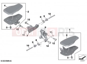 BMW Motorrad BMW 2022 R models R 18 B (0L31, 0L33) Footboards | Footboards