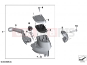 BMW Motorrad BMW 2022 R models R 18 B (0L31, 0L33) Control assembly fitting | Control assembly fitting