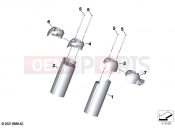 BMW Motorrad BMW 2023 R models R 18 B (0L31, 0L33) Fork cover | Fork cover
