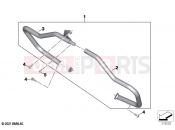BMW Motorrad BMW 2023 R models R 18 B (0L31, 0L33) Engine protection bar | Engine protection bar