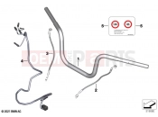 BMW Motorrad BMW 2023 R models R 18 Classic (0L21, 0L23) Pro Step handlebars | Pro Step handlebars