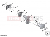 BMW Motorrad BMW 2021 R models R 18 Classic (0L21, 0L23) Side cover | Side cover