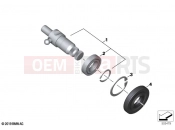 BMW Motorrad BMW 2020 R models R 18 Classic (0L21, 0L23) Selector shaft