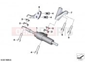 BMW Motorrad BMW 2020 R models R 18 Classic (0L21, 0L23) Steering damper
