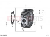 BMW Motorrad BMW 2020 R models R 18 Classic (0L21, 0L23) Cylinder head