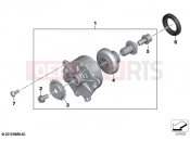 BMW Motorrad BMW 2020 R models R 18 Classic (0L21, 0L23) Crankcase ventilation