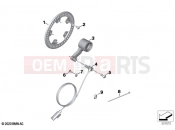 BMW Motorrad BMW 2020 R models R 18 Classic (0L21, 0L23) Rotational-speed sensor, rear