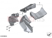 BMW Motorrad BMW 2020 R models R 18 Classic (0L21, 0L23) Air duct, intake silencer