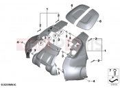 BMW Motorrad BMW 2020 R models R 18 Classic (0L21, 0L23) Cover for intake silencer