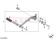 BMW Motorrad BMW 2020 R models R 18 Classic (0L21, 0L23) Brake pedal