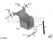BMW Motorrad BMW 2020 R models R 18 Classic (0L21, 0L23) Battery tray 2