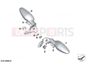 BMW Motorrad BMW 2020 R models R 18 Classic (0L21, 0L23) Multifunctional turn signal bulbs