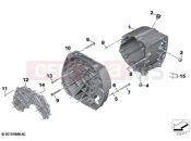 BMW Motorrad BMW 2020 R models R 18 Classic (0L21, 0L23) Gearbox housing / cover 2