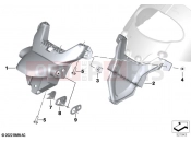 BMW Motorrad BMW 2020 R models R 18 Classic (0L21, 0L23) Licence plate holder | Licence plate holder